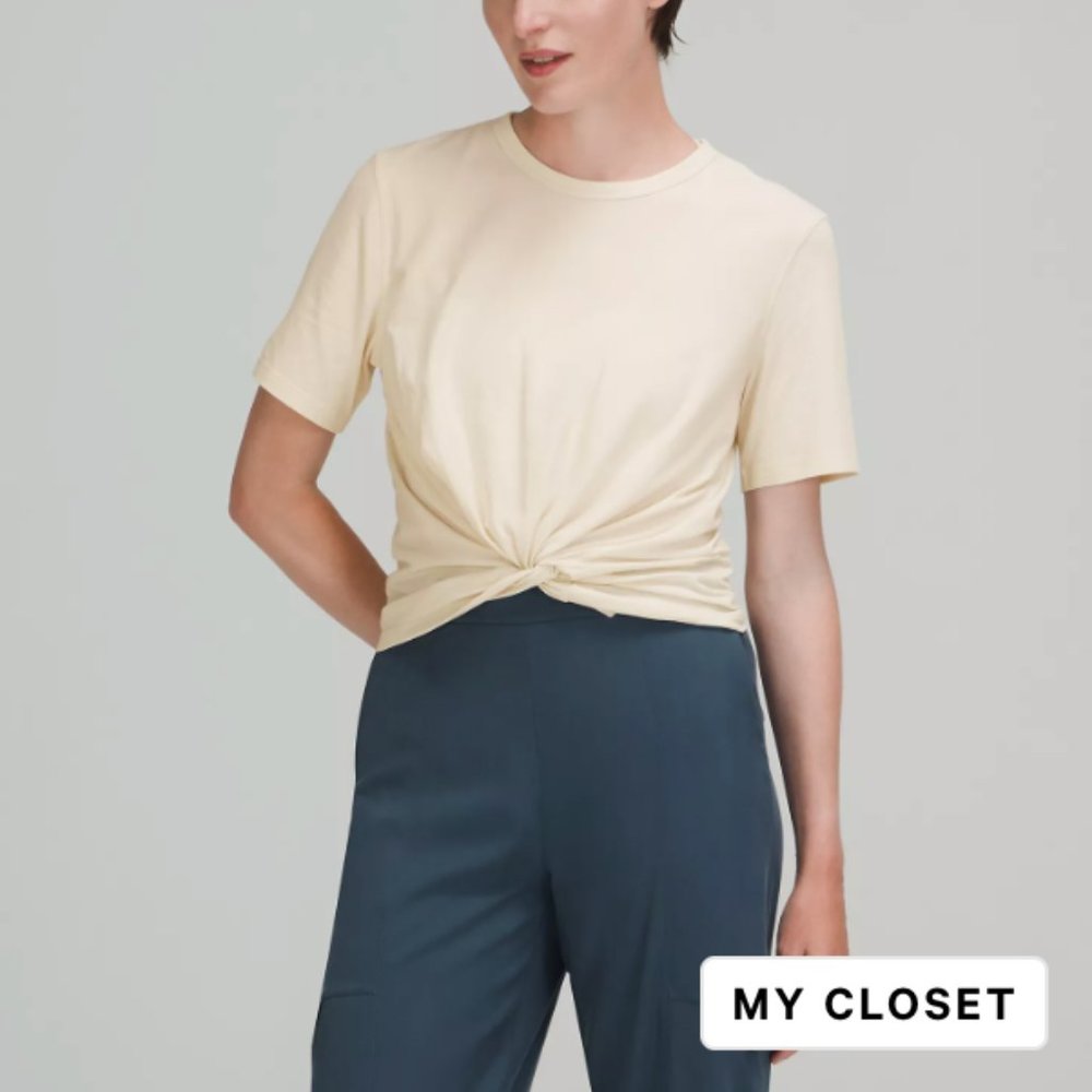 Crescent T-Shirt White Opal